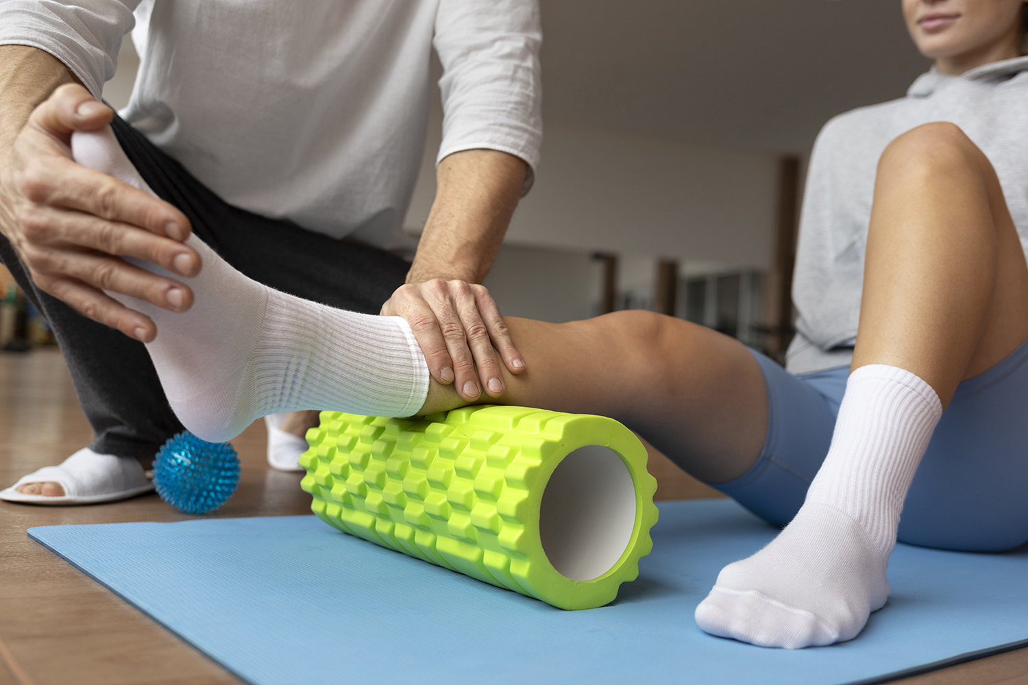 Atendimento de fisioterapia domiciliar